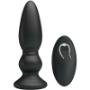 Imagen de mr Play - Vibrador Potente Control Remoto Anal Plug Negro 