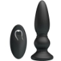 Imagen de mr Play - Vibrador Potente Control Remoto Anal Plug Negro 