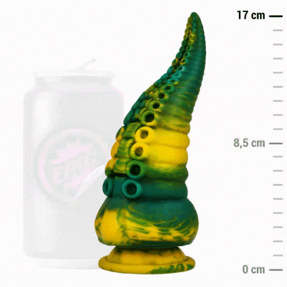 Imagen de Epic - Cetus Dildo Tentáculo Verde Tamaño Pequeño 