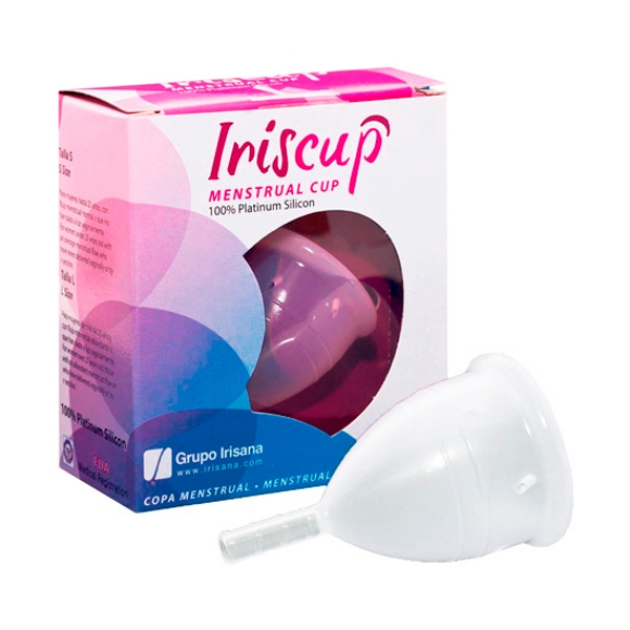 Imagen de Iriscup - Copa Menstrual Transparente Iriscup Talla Grande 