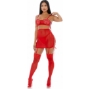 Imagen de Put O-ring on it Lingerie Skirt Rojo 