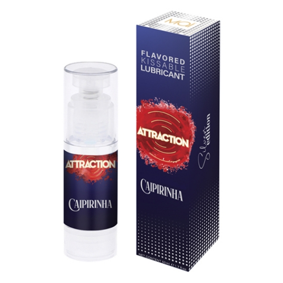 Imagen de Attraction Lubricante Sabor Caipirinha 50 ml 