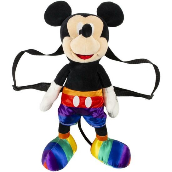 Imagen de Mochila Casual Peluche Disney Pride Multicolor 