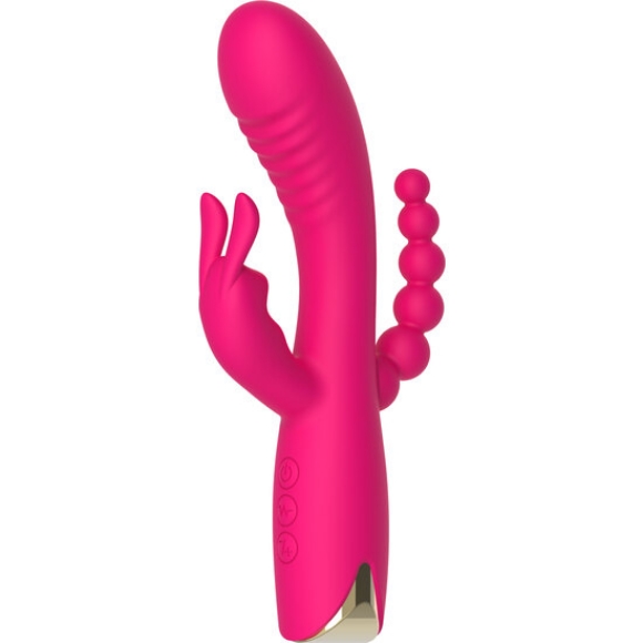 Imagen de Afrodita - Triple Vibrador de Silicona 