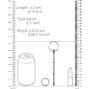 Imagen de Sonda Uretral - Tapón Estriado Con Anillo 