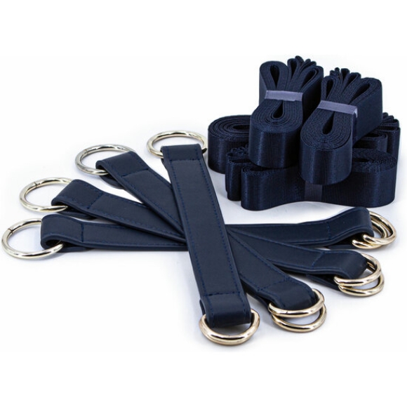 Imagen de Bondage Couturetie Down Straps - Azul 