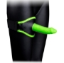 Imagen de Ouch! - Arnés Con Strap-on Para Muslo - Glow in The Dark 