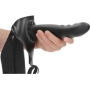 Imagen de Ouch!-strap-on Hueco Curvo Texturizado - 8 / 20 Cm-negro 