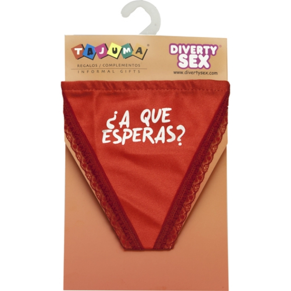 Imagen de Tanga Rojo Chica ¿a Que Esperas? 