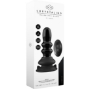 Imagen de Ribbly - Glass Vibrator - With Suction Cup And Remote - Rechargeable - 10 Velocidades - Negro 