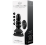 Imagen de Ribbly - Glass Vibrator - With Suction Cup And Remote - Rechargeable - 10 Velocidades - Negro 