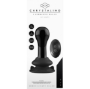 Imagen de Vibrador de Vidrio Globy Con Ventosa y Control Remoto - Recargable - 10 Velocidades - Negro 