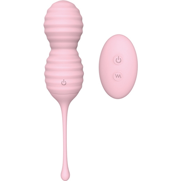 Imagen de Huevo Vibrador Pleasure Balls And Eggs Beehive Rosa 