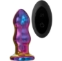 Imagen de Glamour Glass Remote Vibe Curved Plug 