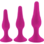 Imagen de Flirts Curved Anal Training Kit Pink 