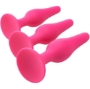 Imagen de Flirts Curved Anal Training Kit Pink 