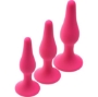 Imagen de Flirts Curved Anal Training Kit Pink 