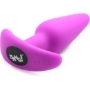 Imagen de 21xplug de Silicona Vibrador Con Control Remoto - Morado 