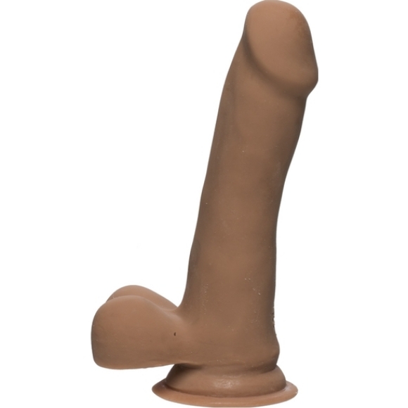 Imagen de Dildo Delgado Ultraskyn 16.50 cm - Caramelo 