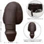Imagen de California Exotics - Packing Penis Pene de Silicona 12.75cm Negro 