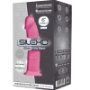 Imagen de Silexd - Modelo 2 Pene Realistico Silicona Premium Silexpan Rosa Fluorescente 15 cm 