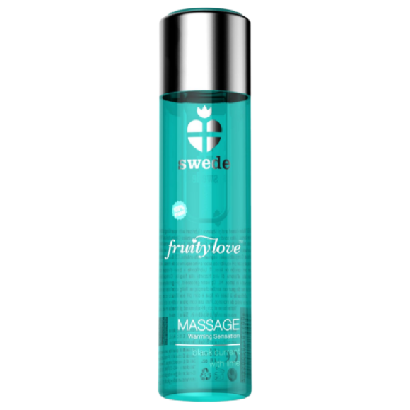 Imagen de Aceite de Masaje Fruity Love Efecto Calor Grosella Negra y Lima 120 ml 