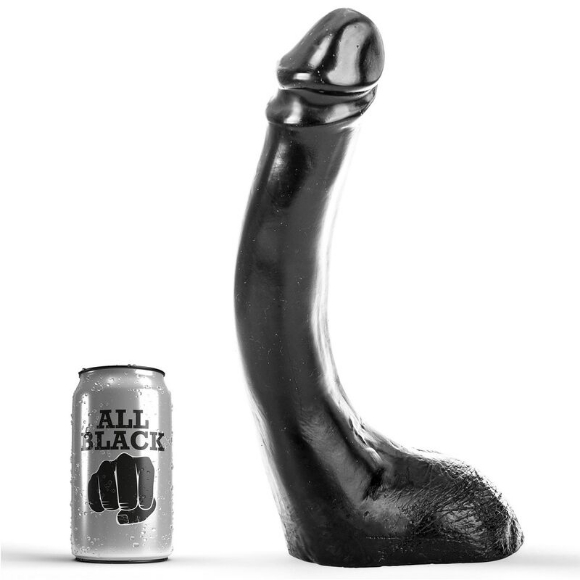 Imagen de All Black - Dildo Negro 29 cm Fisting 