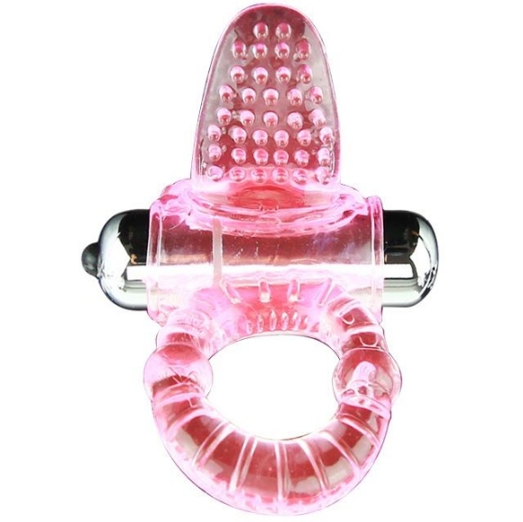 Imagen de Baile For Him - Baile - Sweet Abs 10 Ritmos Ring Anillo Pene Vibrador Rosa 