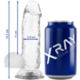 Imagen de x Ray - x Ray - Clear Dildo Realista Transparente 15.5 cm -o- 3.5 cm 