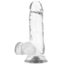 Imagen de x Ray - x Ray - Clear Dildo Realista Transparente 15.5 cm -o- 3.5 cm 