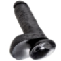 Imagen de King Cock - 8 Pene Realistico Negro 20.3 cm 