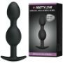 Imagen de Pretty Love Bottom - Bolas Anales de Silicona 12.5 cm Negro 