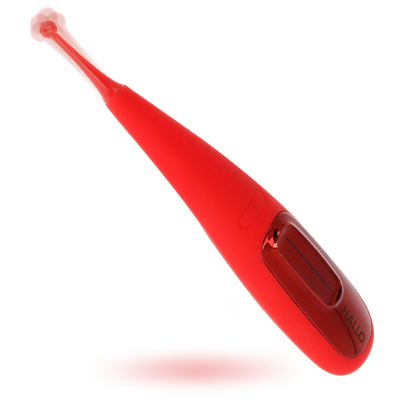 Imagen de Hallo - Focus Potente Vibrador Touch Rojo 