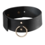 Imagen de Bijoux Maze - Collar Con Correa Negro 