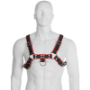 Imagen de Arnés de Cuero - Arnés de Cuero - Cadena Harness Iii Negro / Rojo 