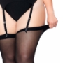 Imagen de Leg Avenue Hosiery - Leg Avenue - Medias Negras Plus 