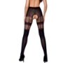 Imagen de Passion Woman Garter & Stock - Passion - Tiopen 017 Medias Negro 3/4 20/40 Den 