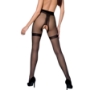 Imagen de Passion Woman Garter & Stock - Passion - Tiopen 020 Medias Negro 1/2 20 Den 