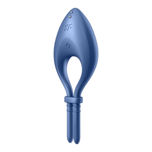 Imagen de Satisfyer Bullseye - Anillo Vibrador Azul 