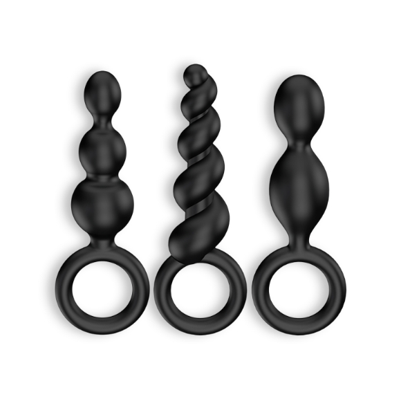 Imagen de Satisfyer Booty Call Plugs Negros 