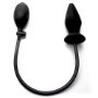 Imagen de Ouch! - Plug Anal Inflable de Silicona Ouch! Negro 