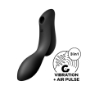 Imagen de Satisfyer Curvy Trinity 2 Succionador Con Vibrador Insertable - Negro 