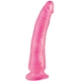 Imagen de Basix Pene de Gelatina Slim 19 cm Rosa 