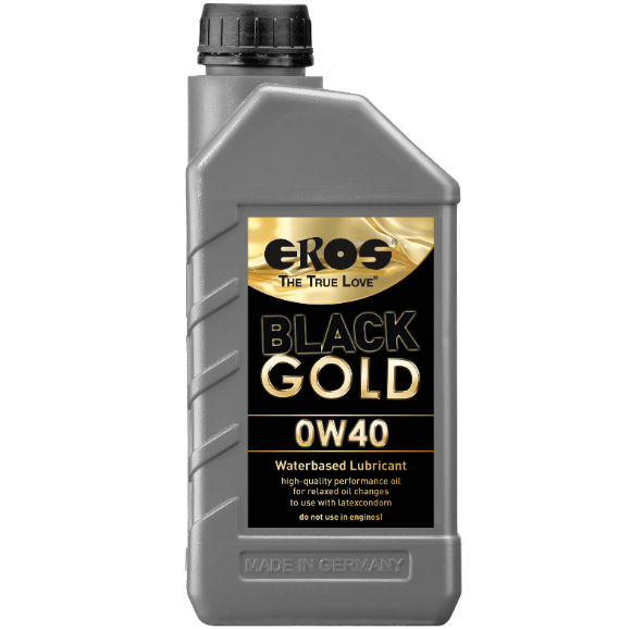 Imagen de Aneros - Eros - Black Gold 0w40 Lubricante Base Agua 1000 ml 