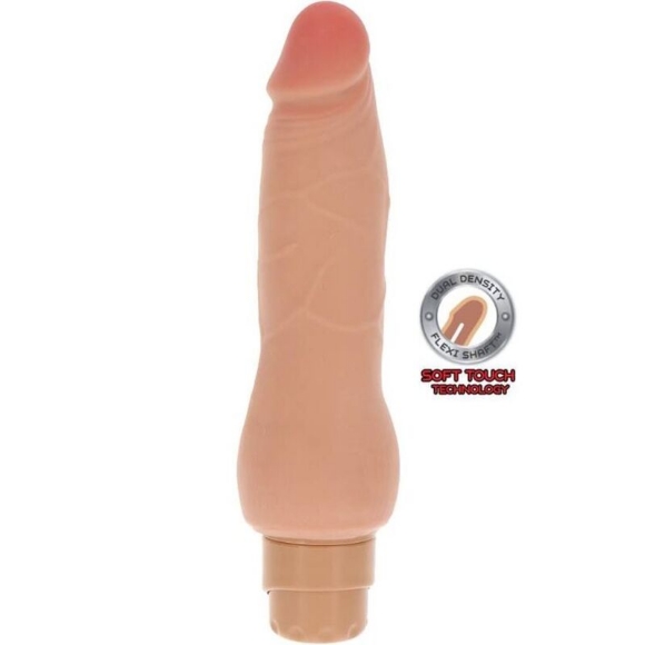 Imagen de Dual Density Smooth Vibrator - 22,5 cm 