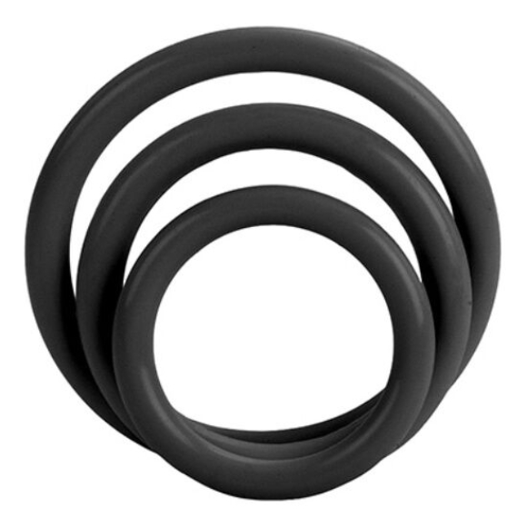 Imagen de Tri-ring Anillo Negro 