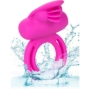 Imagen de Dual Clit Flicker Enhancer - Doble Anillo Vibrador de Silicona - Rosa 