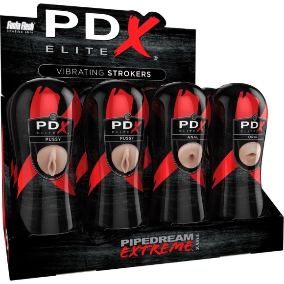 Imagen de Display Pdx Elite 12uds Masturbadores Con Vibración 