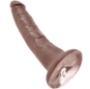 Imagen de King Cock - Dildo Realista de 17.8 cm - Color Chocolate 