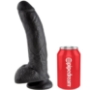 Imagen de King Cock - 9 Pene Realistico Negro 22.9 cm 